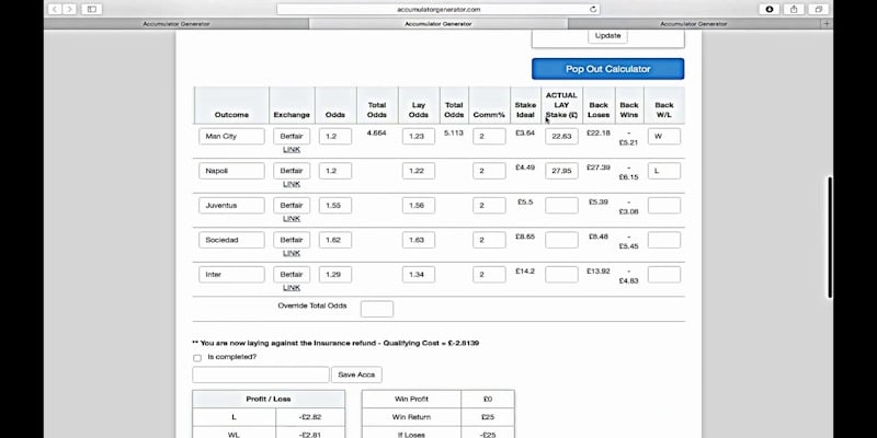 Accumulator Generator là app được tối ưu